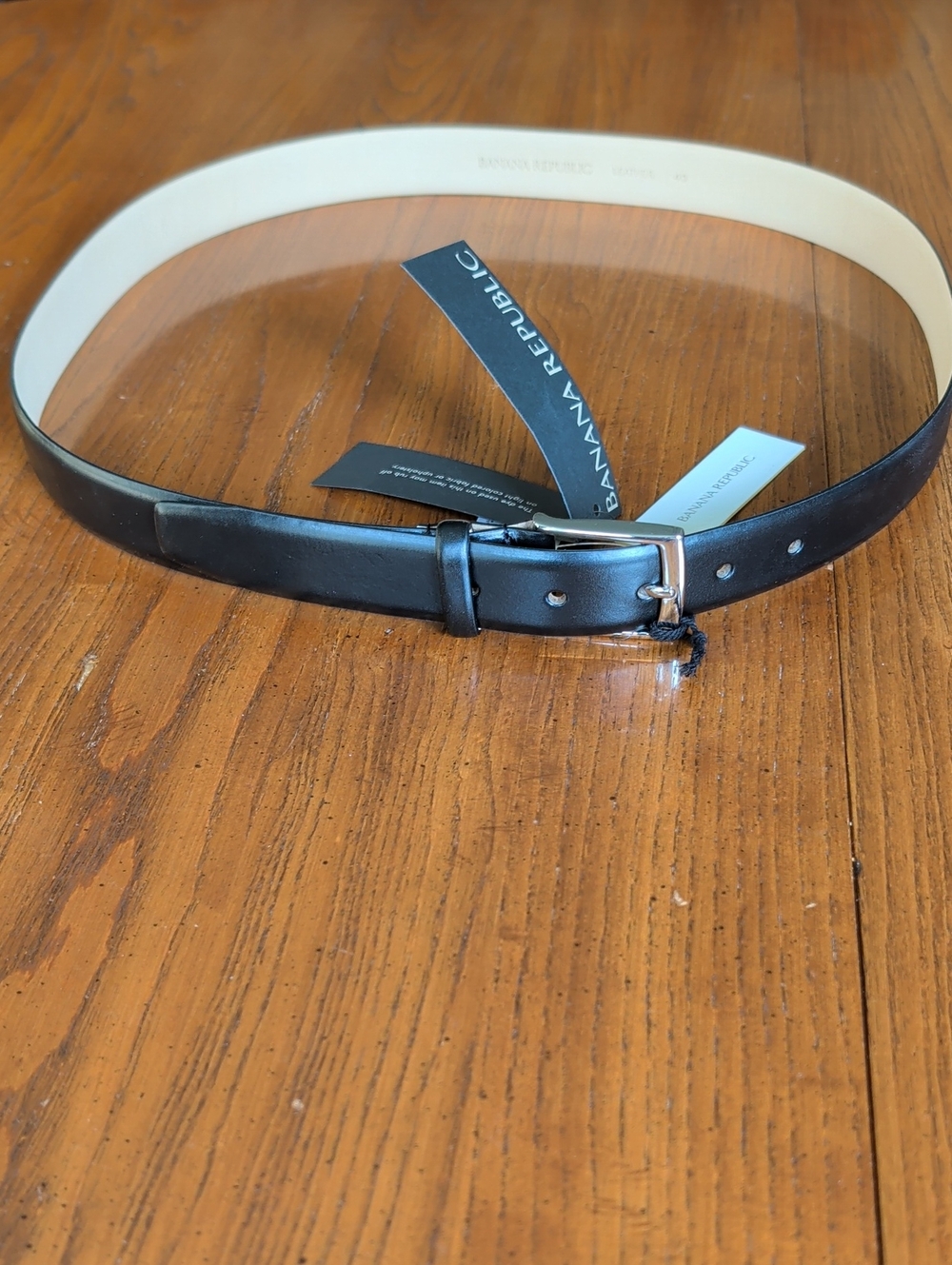 Banana Republic Men’s Leather Dress Belt NWT - Size 40